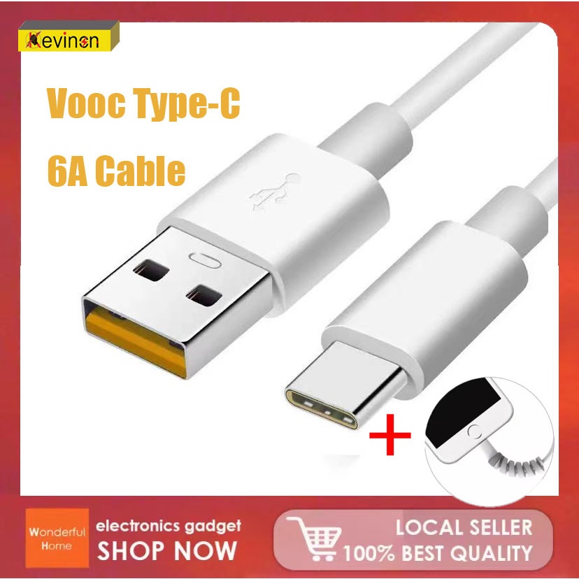 Cable de carga para cargador original OPPO Vooc de 18 W + cable tipo C,  cargador