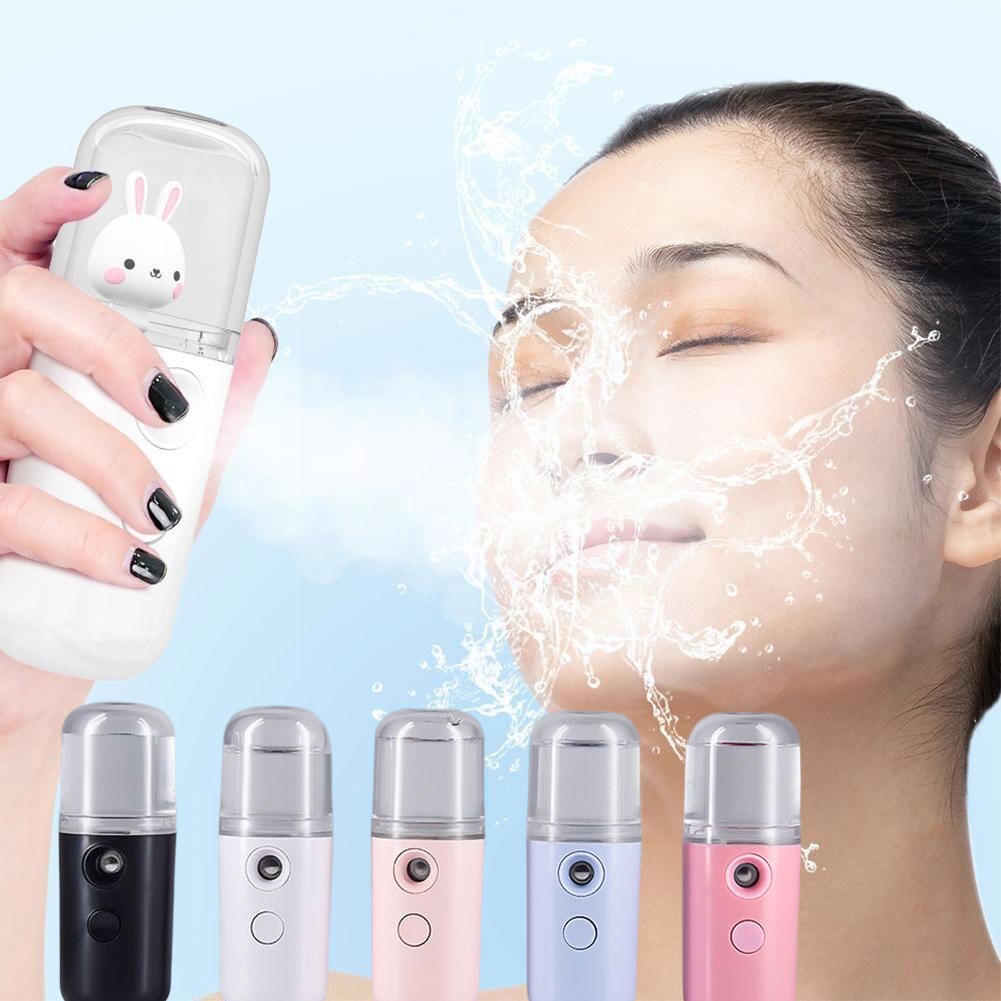 Ventilador Portátil Recargable Usb Humidificador Escritorio