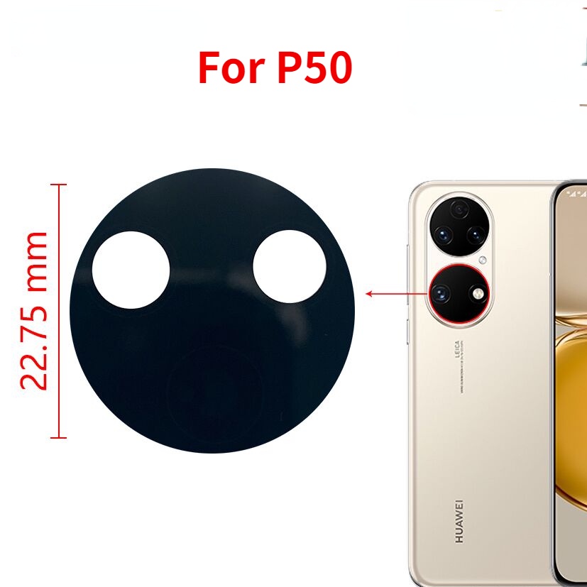 Lente De Vidrio De Cámara Para Huawei P30 Lite P20 P40 Pro Trasera - Technical View