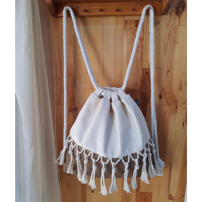 Correa para bolso estilo Bimba & Lola, macrame. 