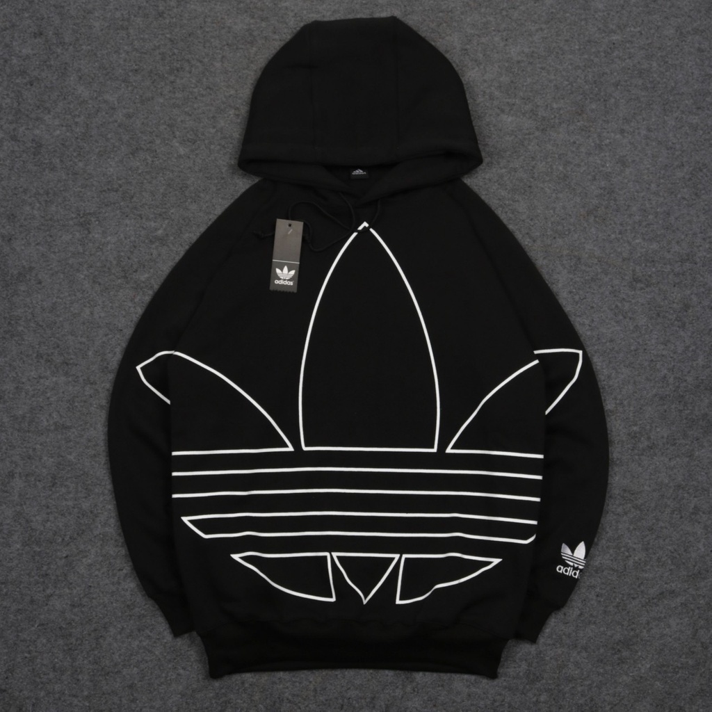 Sudadera adidas best sale logo grande