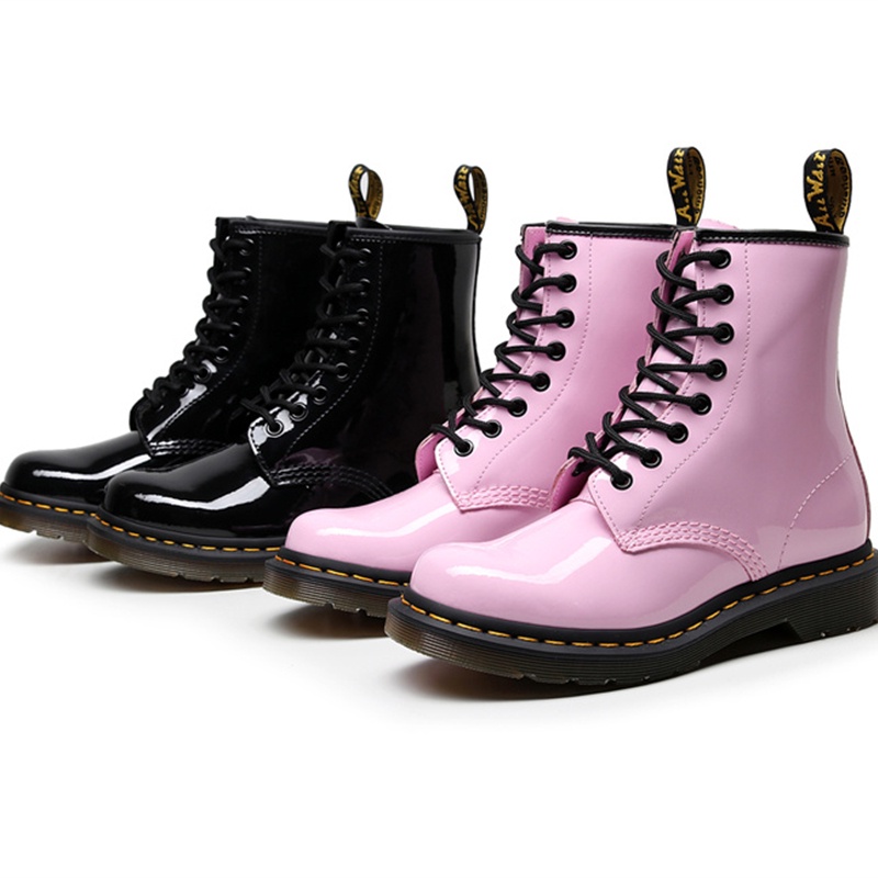 Botas dr martens online rosas