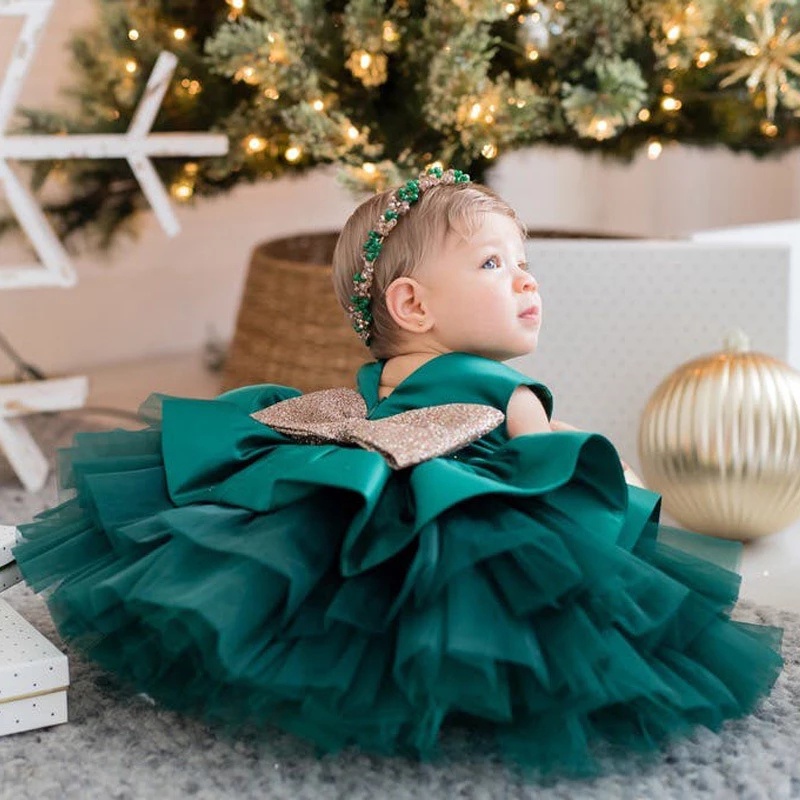 Vestido verde para online navidad