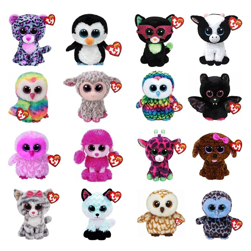 Peluche TY Beanie Boos Patrulla Canina - Tracker 15 cm