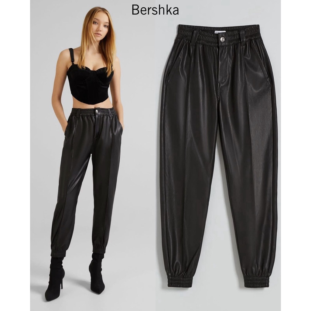 Bershka pantalon blanco discount mujer