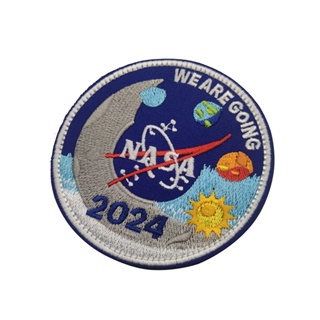 Parche De Batalla Espacial Nasa To The Moon 2024 Proyecto Artemis