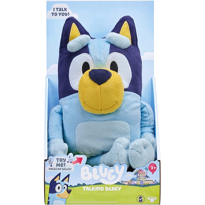 Bluey Juguetes De Peluche De Dibujos Animados Juguete Suave Perro Para Los  Fans Del Anime K4T6