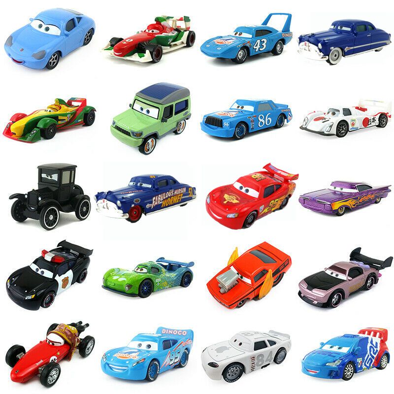 Juguetes mediocore de carros de rayo mcqueen