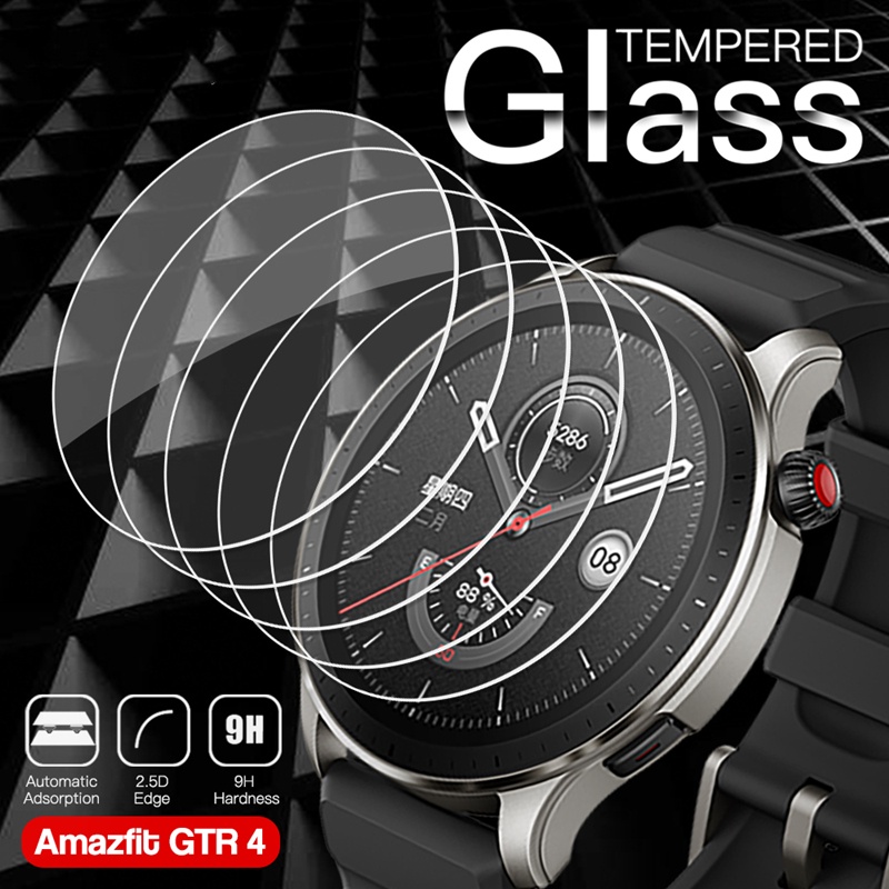 Amazfit GTR 4 Película Protectora Vidrio Templado Protector De Pantalla  Transparente Para HD GTR4