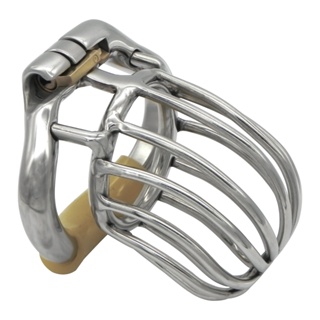 70 mm sm metal acero inoxidable jaula castidad masculina pene bloqueo