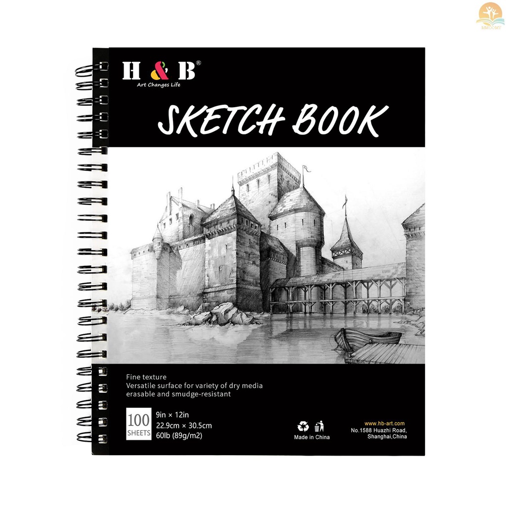 CUADERNO DE DIBUJO: Bloc de 100 paginas en blanco