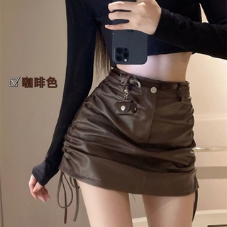 Falda plisada corta de cintura alta, minifalda negra, minifaldas de tenis  para mujer, faldas a cuadros (color : 4, tamaño: mediano)