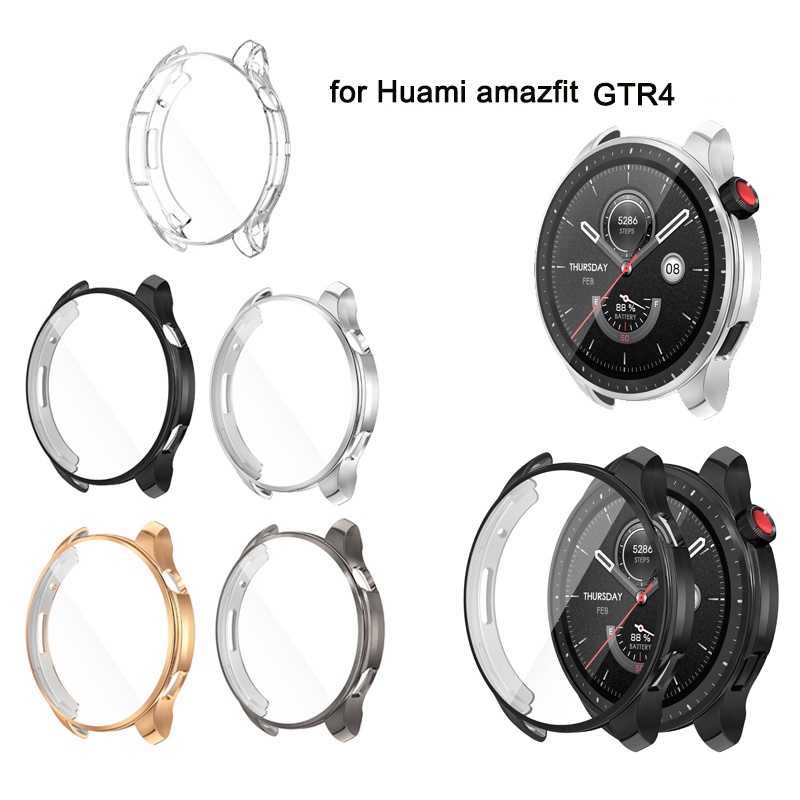 Funda De TPU Suave Para Huami Amazfit GTR4 GTR 4 Slim Watch Protector De  Pantalla