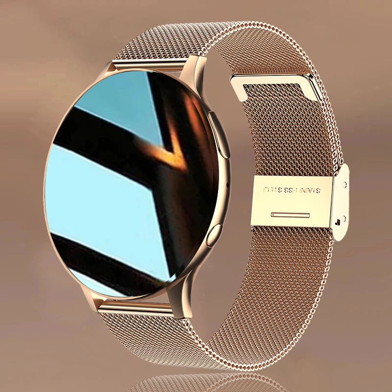 Reloj Inteligente Smartwatch Redondo Bluetooth Hombre Mesh