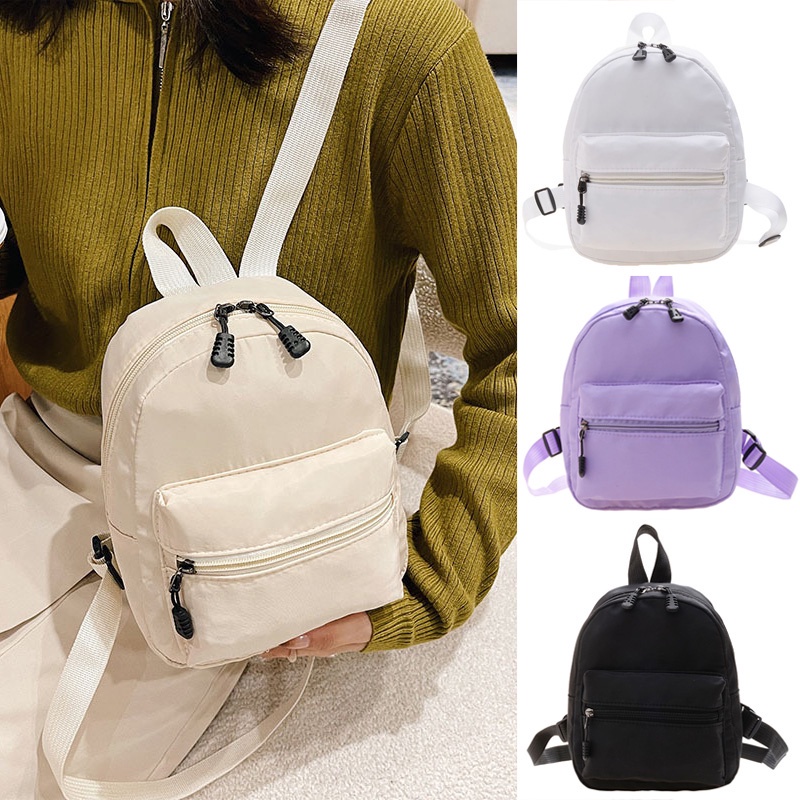 Mochilas pequeñas de moda para mujer, Mini bolsos escolares con