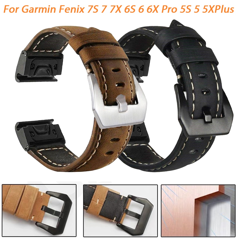  Correas de reloj Garmin Fenix 6X Zafiro Watch, bandas