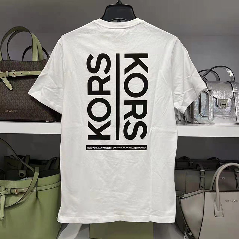 Camiseta Michael Kors Casual Cuello Redondo Manga Corta Transpirable Y Comoda Shopee Colombia