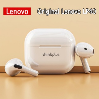 Lenovo-auriculares inalámbricos LP40 TWS, BT 5.0 Control táctil, 230mAH.
