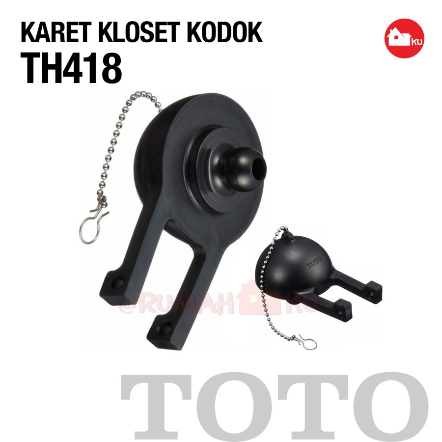TOTO CLOSET Goma/Rana TH418 Aleta De Y Cadena ORIGINAL | Shopee Colombia