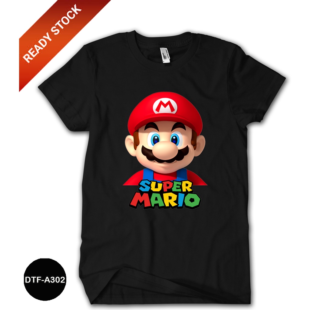 Camiseta mario bros discount niño