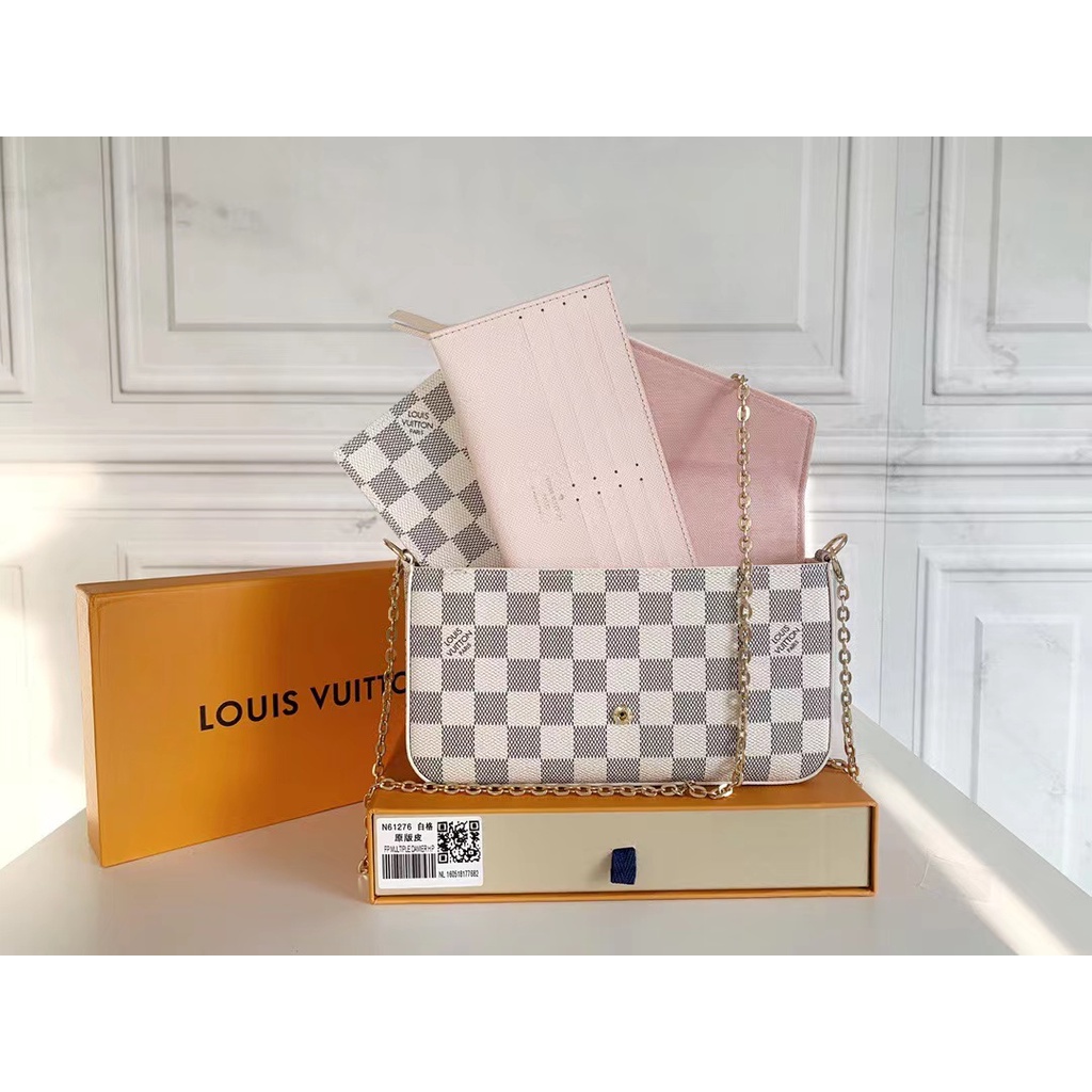 Louis Vuitton Luis De Pocket Bolso/Soporte De Tarjeta/Cartera Para Mujer