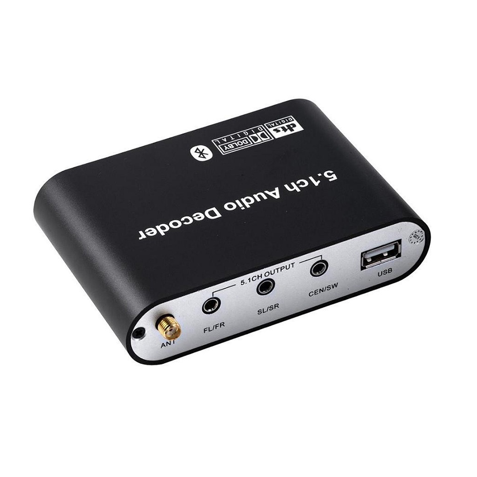 Decodificador De Audio Digital DTS Dolby 5.1 Convertidor DAC Bluetooth ...