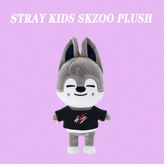Set De 8 Peluches SKZOO De Stray Kids – Muñecos De 20 Cm De Wolf Chan, Leebit, DWAEKKI, Jiniret, HAN Quokka, BbokAri, PuppyM Y Fox, Regalo Para Fans