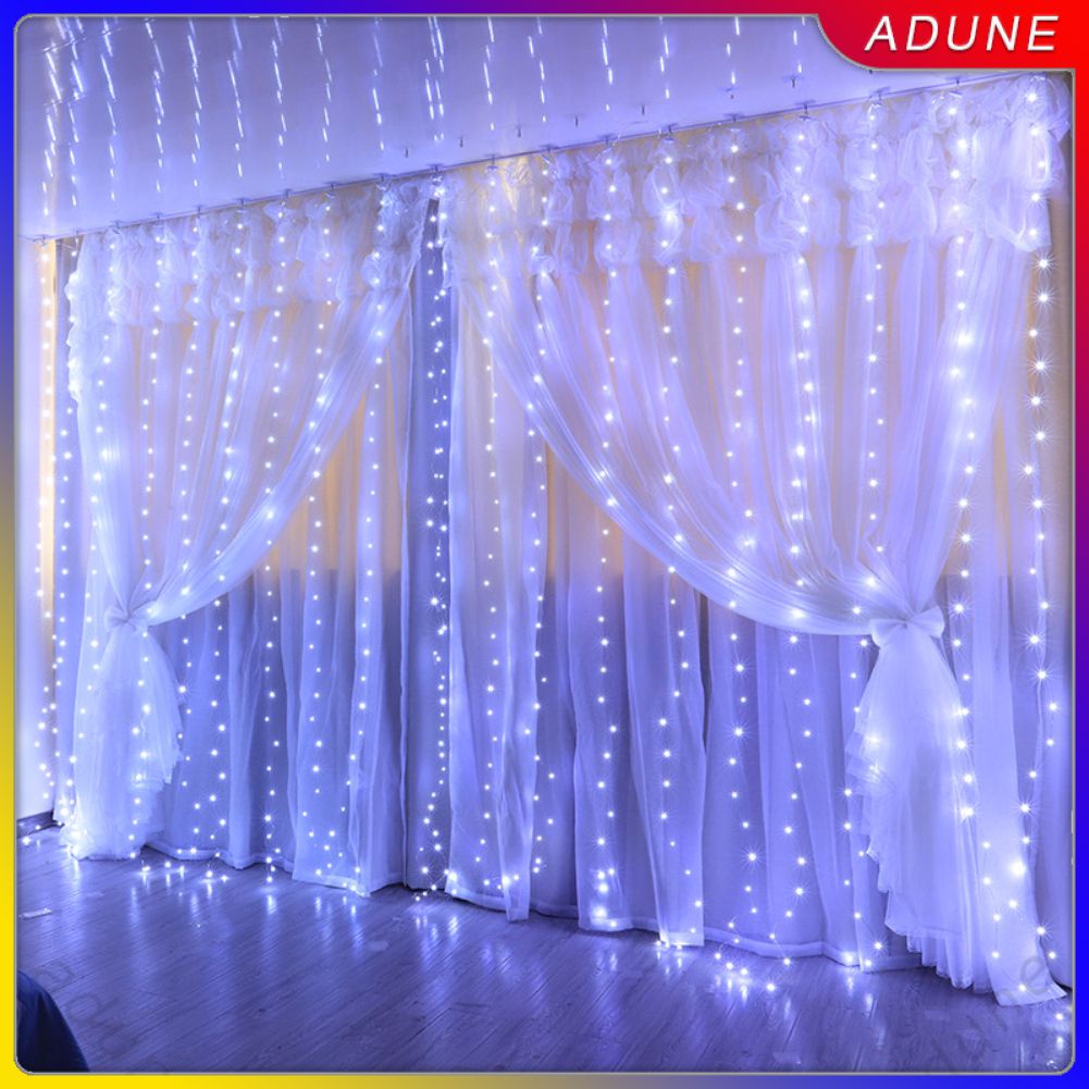 La Cadena de luz Led de Navidad se utiliza para decorar cortinas de  dormitorio, luces decorativas de fiesta, luces de atmósfera (adune) |  Shopee Colombia