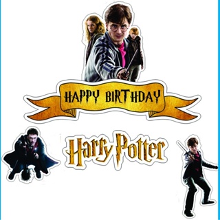 feliz cumpleaños harry potter tema