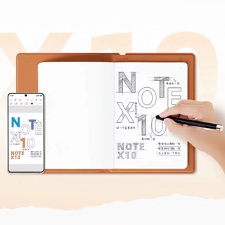Bisofice-Cuaderno Digital con bolígrafo, juego de escritura inteligente BT,  incluye Smartpen, cuaderno inteligente A5, cuero PU B5, escritura  reutilizable