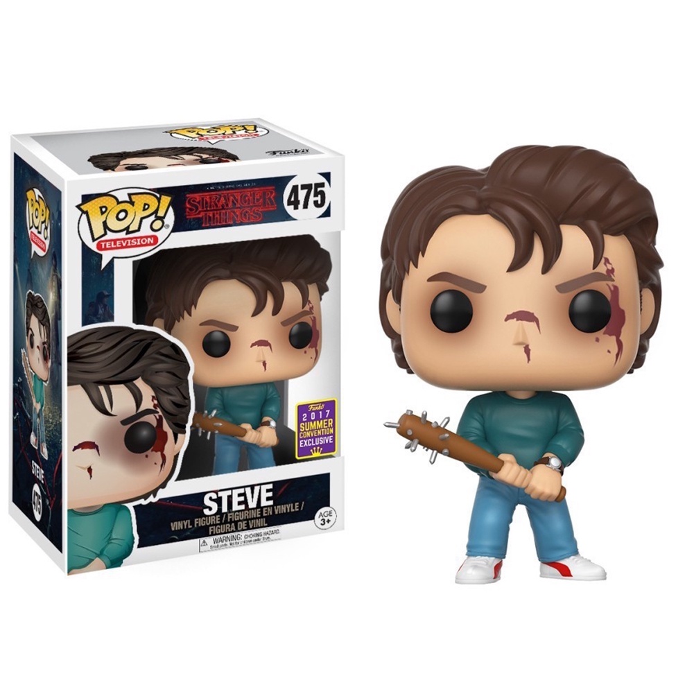Funko Pop Stranger Things 3 3 Figura De Muneca Limited Steve Shopee Colombia