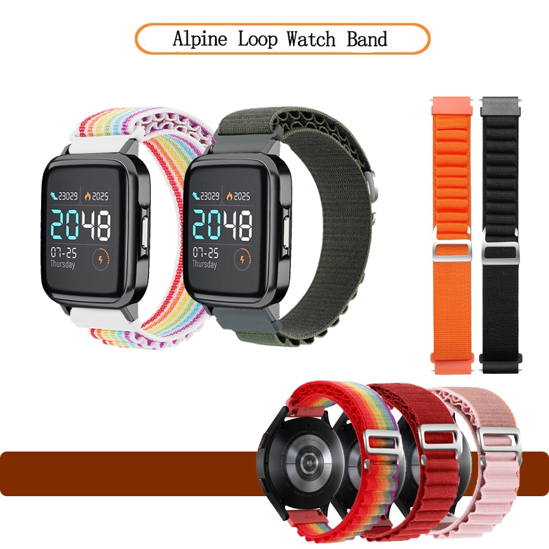 Correa Loop Alpine para Amazfit GTS 2 mini Rojo