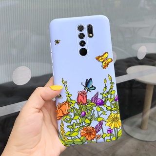 Xiaomi Redmi 9 Funda Linda Vaca Dibujos Animados Pintado Suave Espalda  Cubierta Protectora Xiomi Redmi9 Prime Teléfono Carcasa