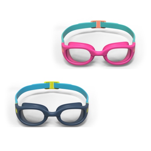 Gafas De Natacion Para Ninas Ninos Suave Principiantes Lente Transparente 100 Nabaiji DECATHLON Tamano S Rosa Coral Azul Impermeable Anti Niebla UV Nino Nina Shopee Colombia