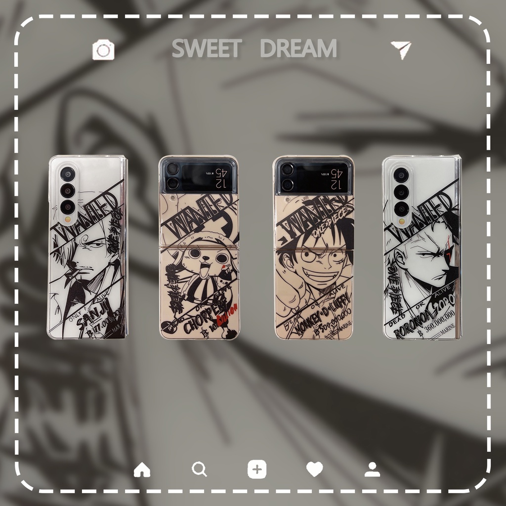 ZORO ONE PIECE ANIME Samsung Galaxy Z Flip 3 Case Cover