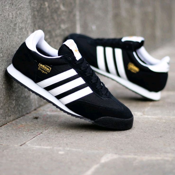 Precursor Contribuyente Iniciar sesión Adidas Dragon Black List blanco Original zapatillas de deporte para hombre  | Shopee Colombia