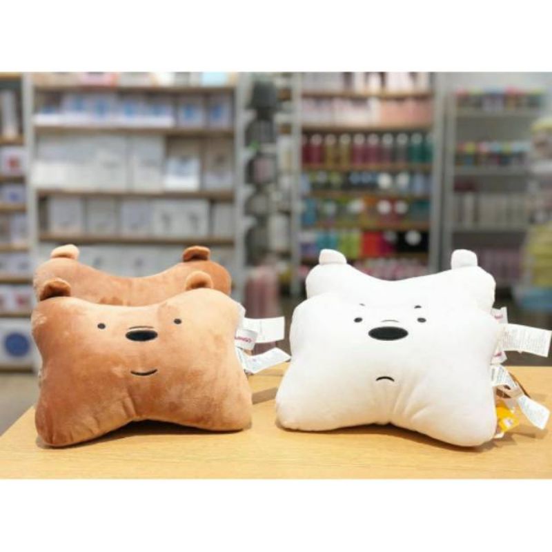 Miniso almohada de coche we beare bears personaje Qlpstore Shopee Colombia