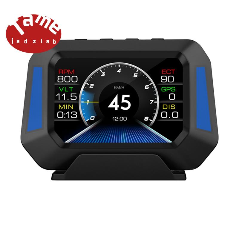 P21 4X4 Inclinómetro Sensor De Nivel De Coche HUD Gradiente GPS En Tiempo  Real Sistema De Vehículos Todoterreno Velocímetro Accesorios Para  Automóviles
