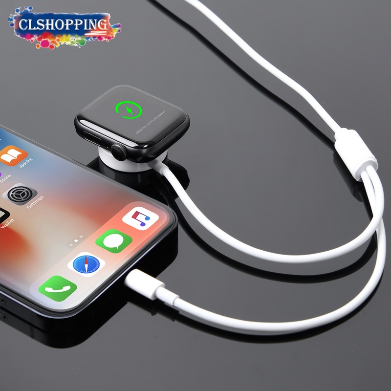Soporte para cargador de teléfono con rotación de 180°, base de carga 3 en  1, soporte de carga para iPhone/Apple Watch/Airpods/iPad y la mayoría de
