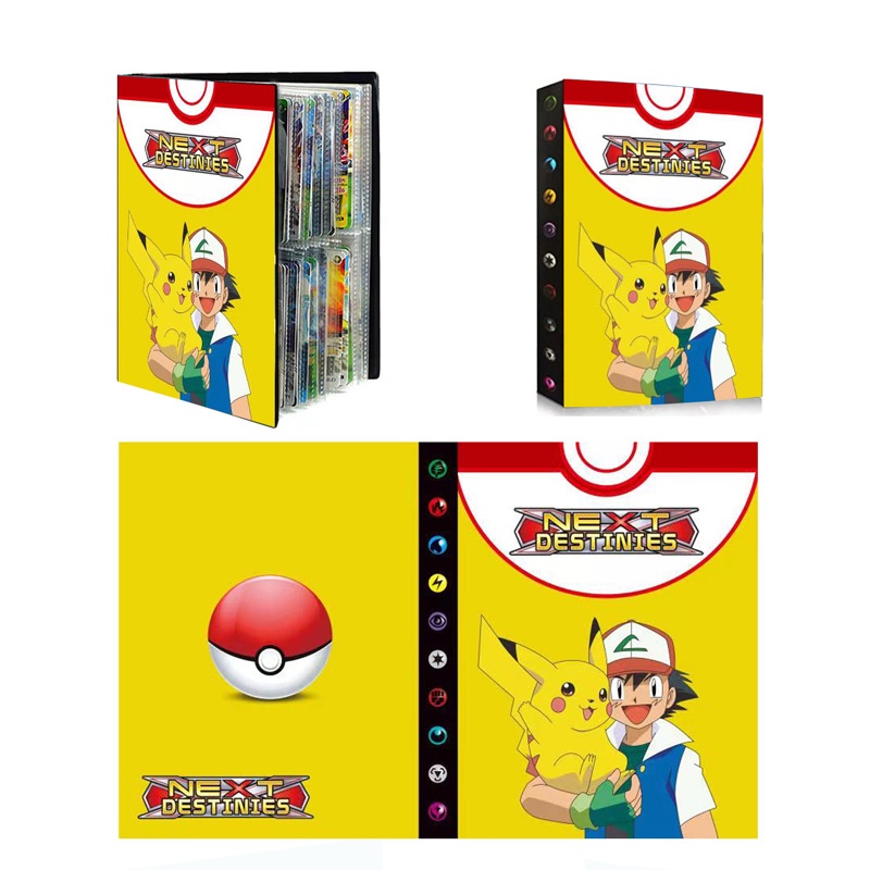 Álbum De Cartas Pokémon, 240 Tarjetas, Estampado 3d, Blanco | Cuotas sin interés