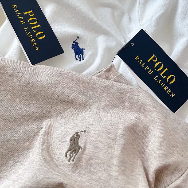 Camiseta De Manga Larga Con Dise o De Logotipo Bordado De Ralph Lauren