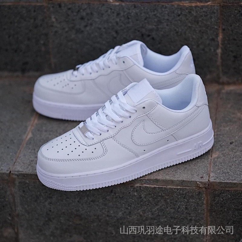 Nike Air Force 1 07 low triple Blanco original Etiqueta Completa AF 1 Zapatillas Originales Hombre De Deporte Para Mujer Zapatos De Shopee Colombia