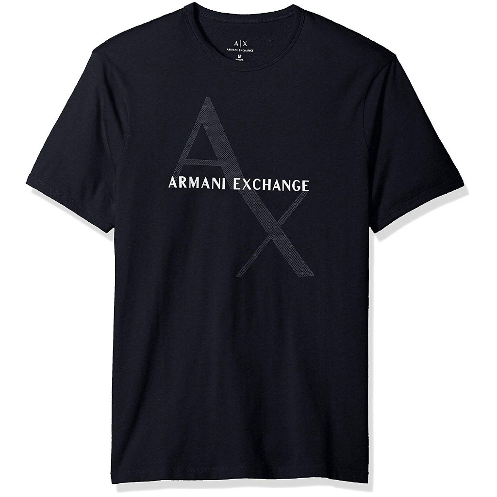 A Camiseta Con Logo De Algod n Cl sico X Armani Para Hombre