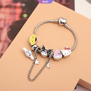 50PCS Nuevo Sanrio Pegatinas Hello Kitty Kuromi Mi Melodía Lindo Para Las  Niñas Laptop Piel Kawaii Calcomanía