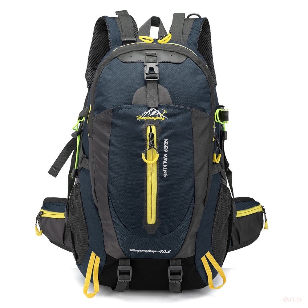 Mochila de viaje impermeable para hombre y mujer, bolsa ligera de 40L para  senderismo al aire libre, camping