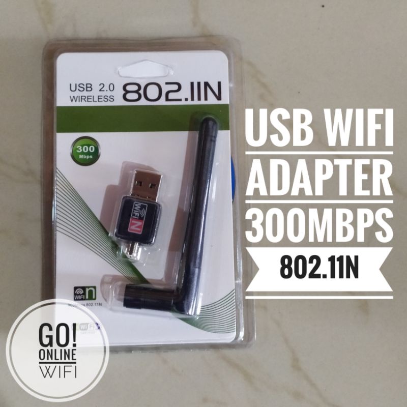 Antena Wifi 802.iin Inalámbrico Usb 2.0 para Computador