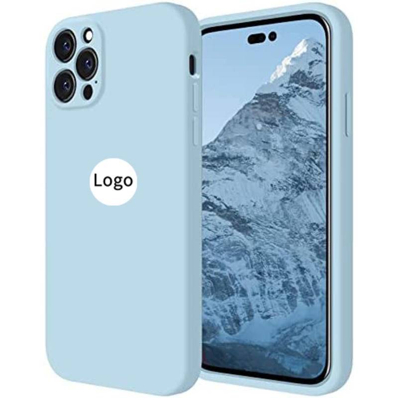 Apple - Funda de silicona con MagSafe para el iPhone 14 Plus - Azul celeste