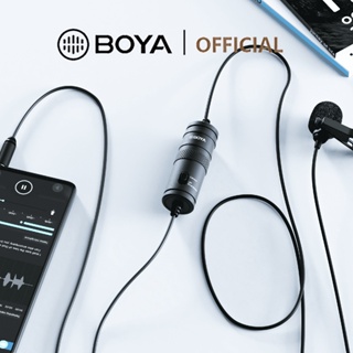 BOYA BOYALINK – Micrófono inalámbrico Lavalier para iPhone/Android