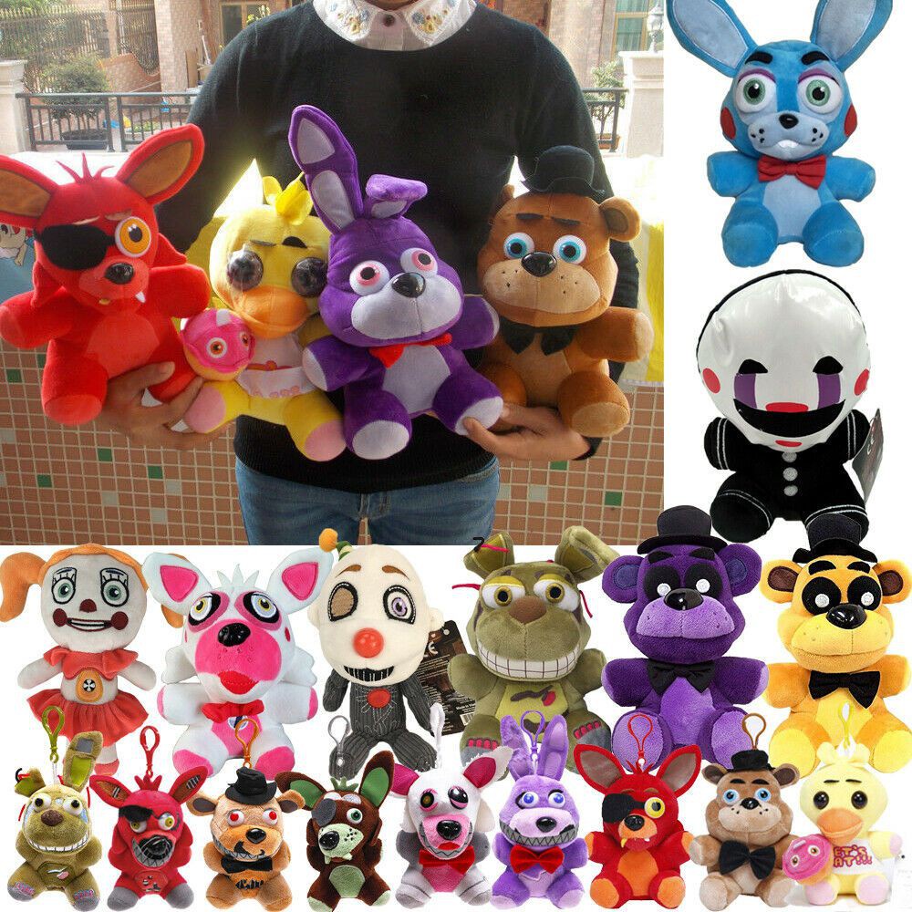 Foxy Golden Freddy Peluches De Fnaf Listo Stock 25cm FNAF Cinco - Main Image