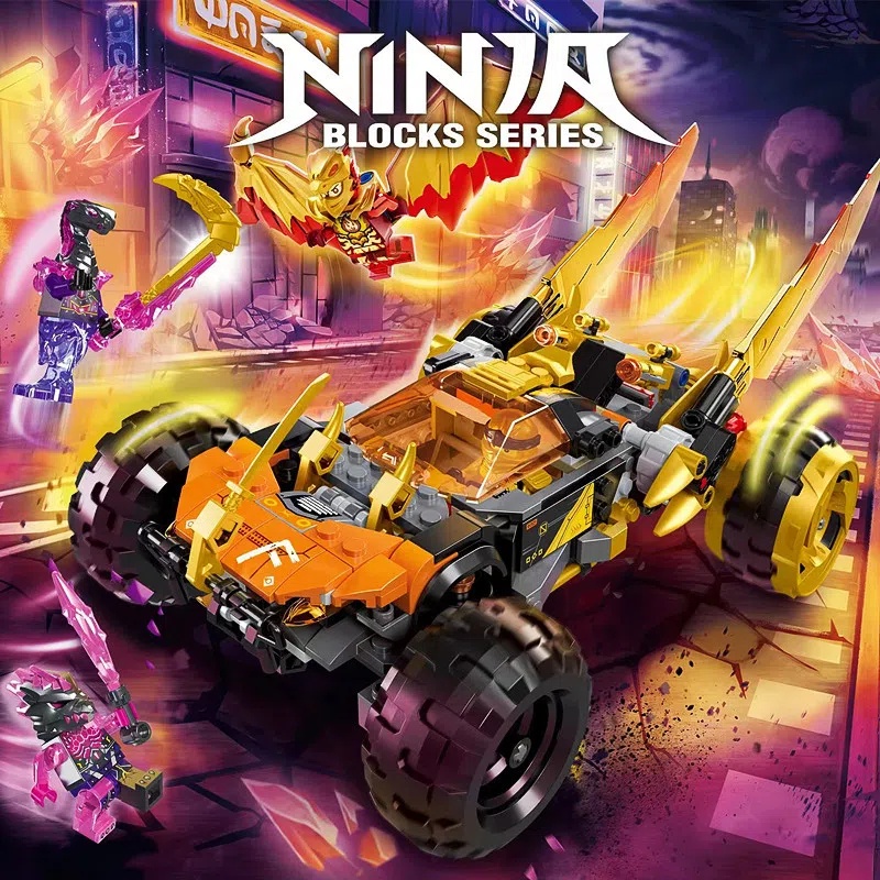 LEGO NINJAGO Cole's Dragon Cruiser 71769 Ninja - Juego de juguetes